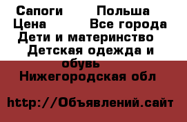 Сапоги Demar Польша  › Цена ­ 550 - Все города Дети и материнство » Детская одежда и обувь   . Нижегородская обл.